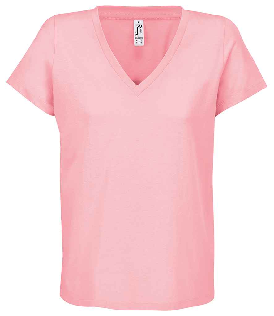 Only Wolf Ladies Regent V Neck T-Shirt