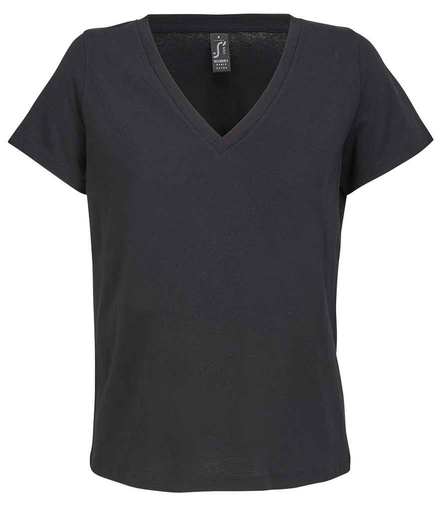 Only Wolf Ladies Regent V Neck T-Shirt