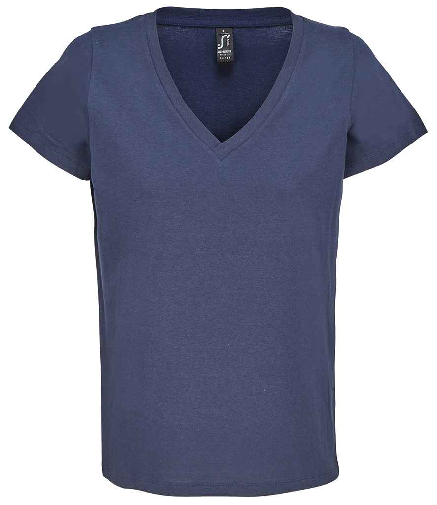 Only Wolf Ladies Regent V Neck T-Shirt