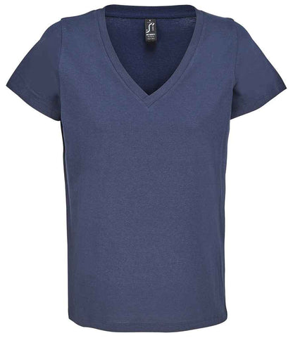 Only Wolf Ladies Regent V Neck T-Shirt