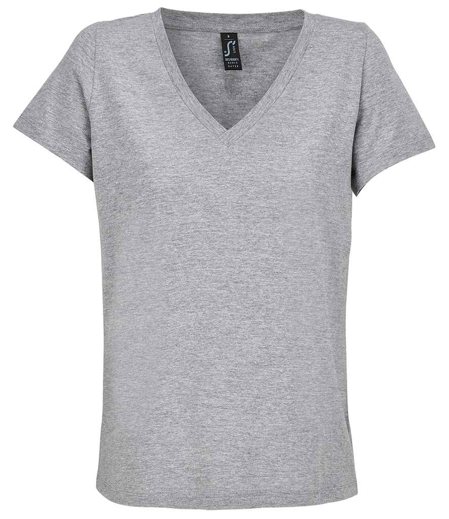 Only Wolf Ladies Regent V Neck T-Shirt