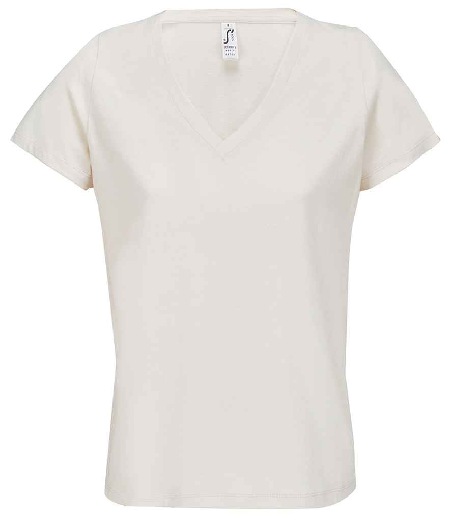 Only Wolf Ladies Regent V Neck T-Shirt