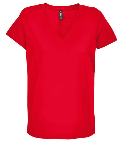 Only Wolf Ladies Regent V Neck T-Shirt