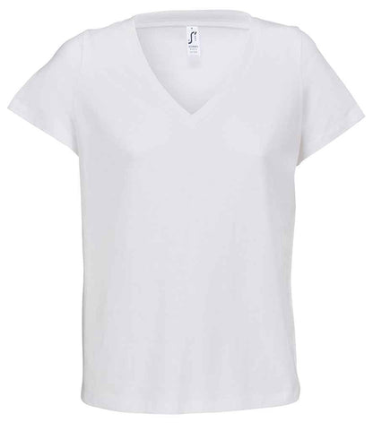 Only Wolf Ladies Regent V Neck T-Shirt