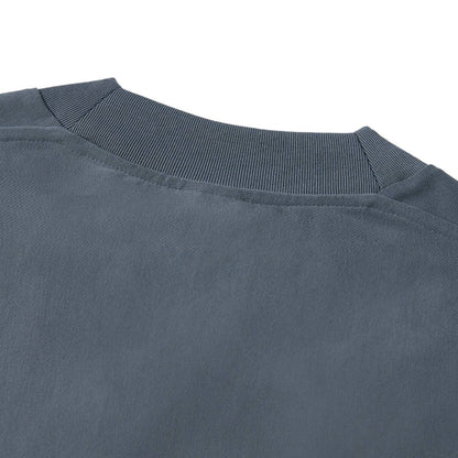 Boxy Fit Premium Cotton Drop Shoulder Batwing Sleeve T-Shirt