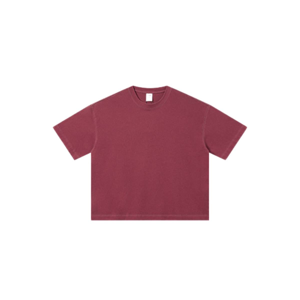 Distressed Fade Drop Shoulder Oversized Cotton T-Shirt