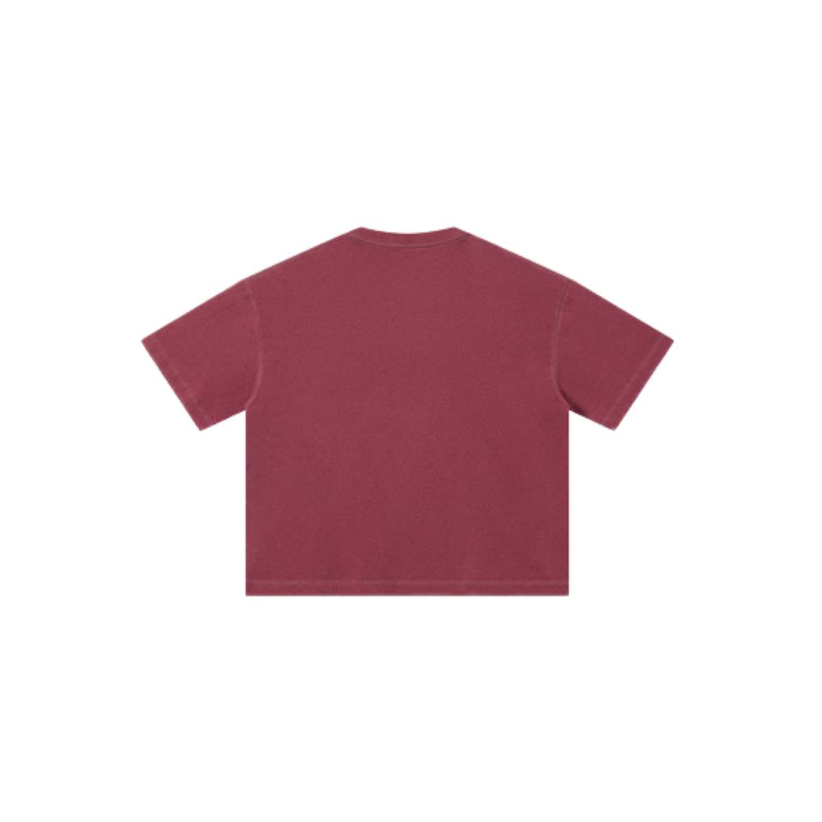 Distressed Fade Drop Shoulder Oversized Cotton T-Shirt