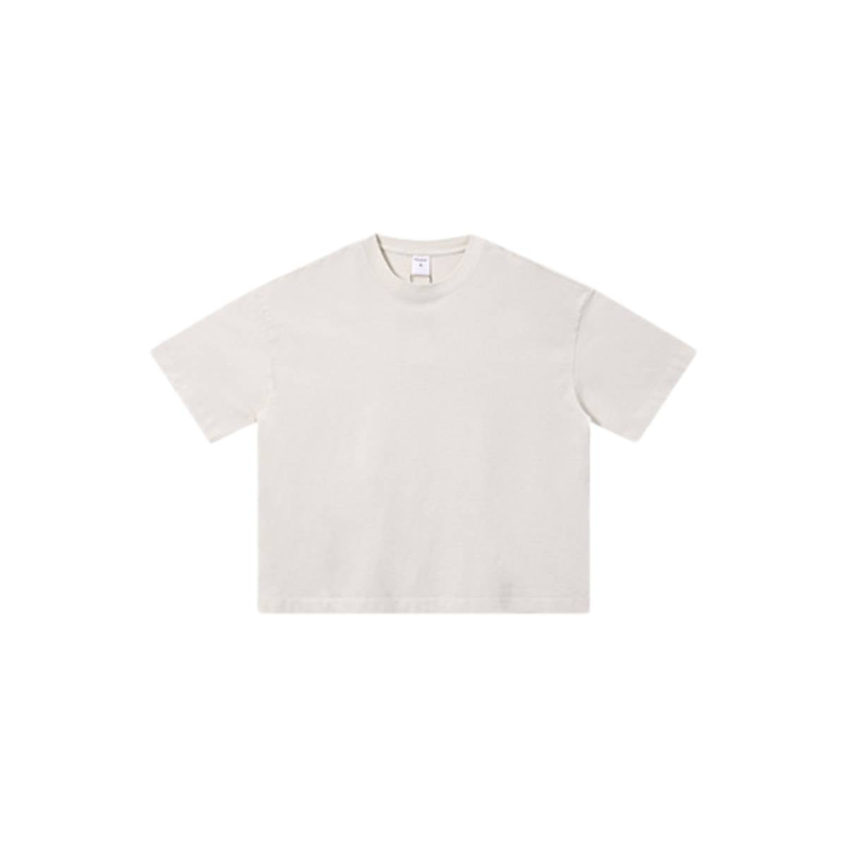 Distressed Fade Drop Shoulder Oversized Cotton T-Shirt
