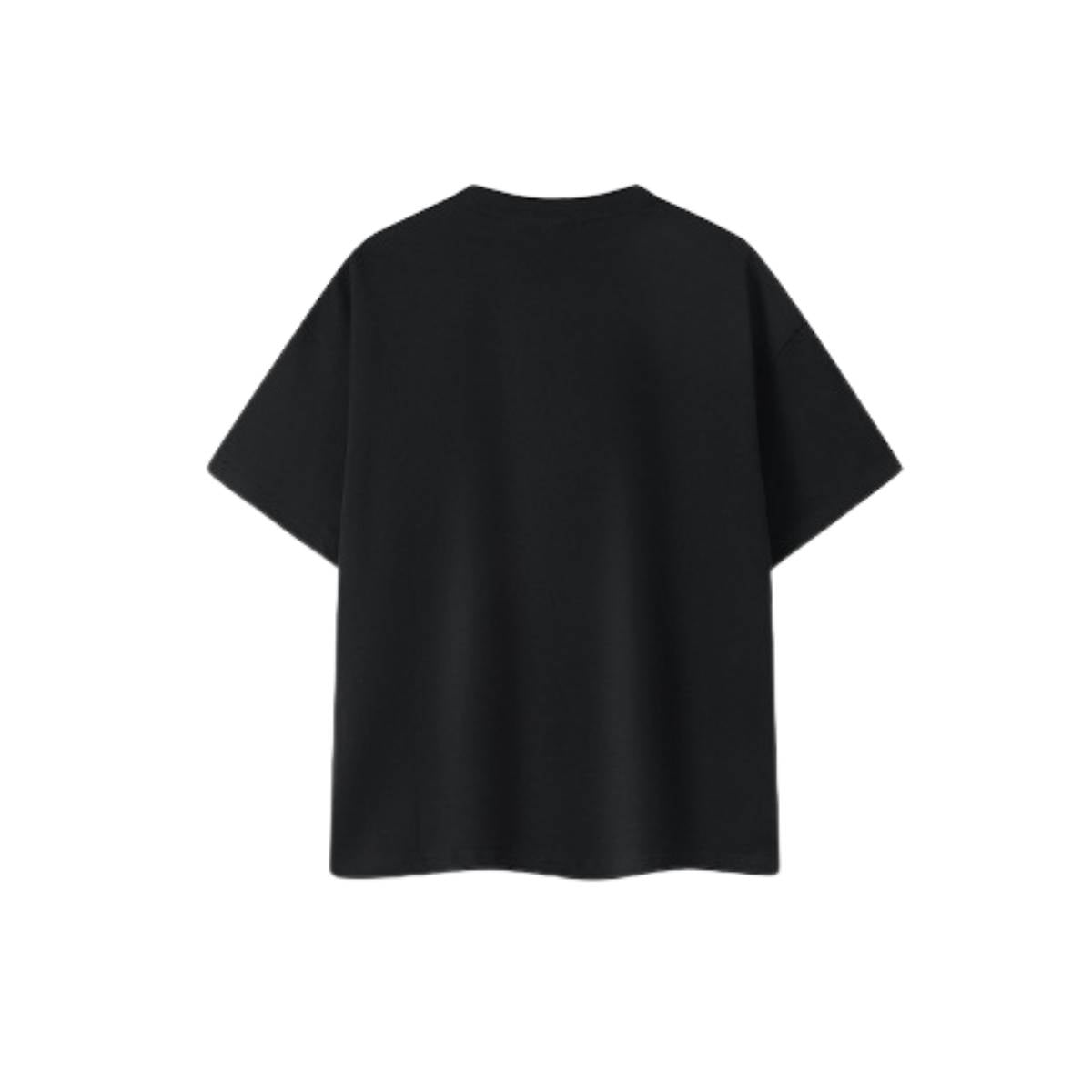 3D Panel Cotton Oversized T-Shirt