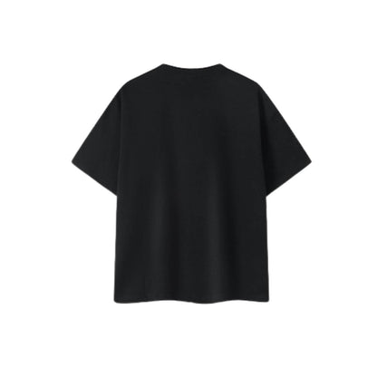 3D Panel Cotton Oversized T-Shirt