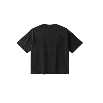 Heavyweight Vintage Fade Raw Edge Boxy Tee