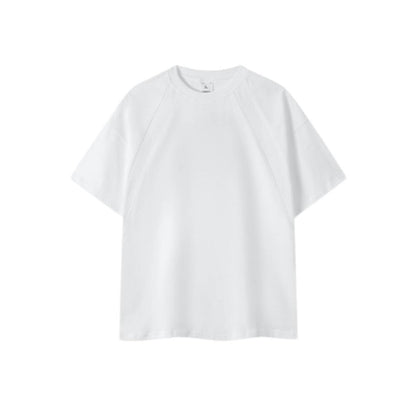 3D Panel Cotton Oversized T-Shirt