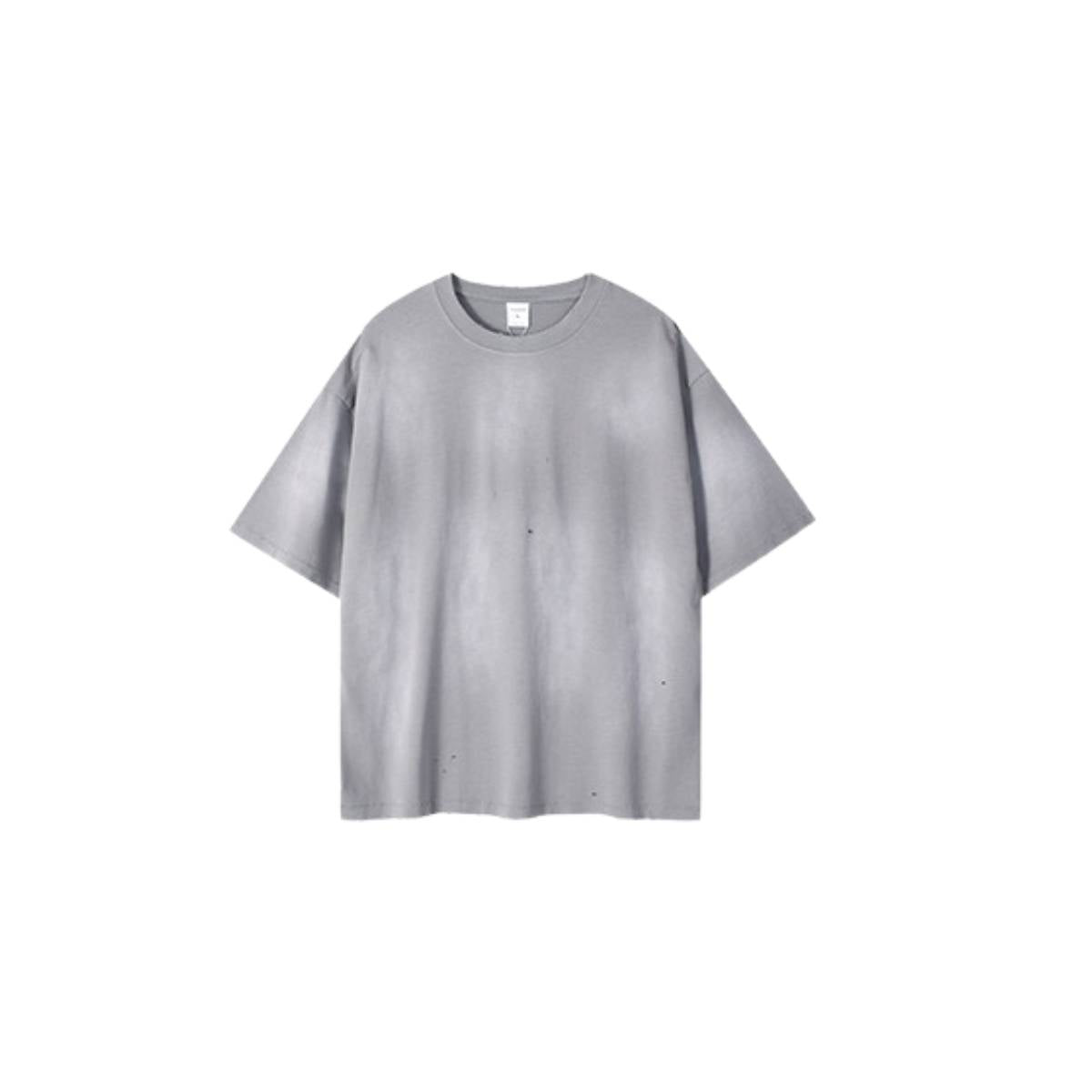 Vintage  Spray Dyed Raw Edge Oversized T-Shirt