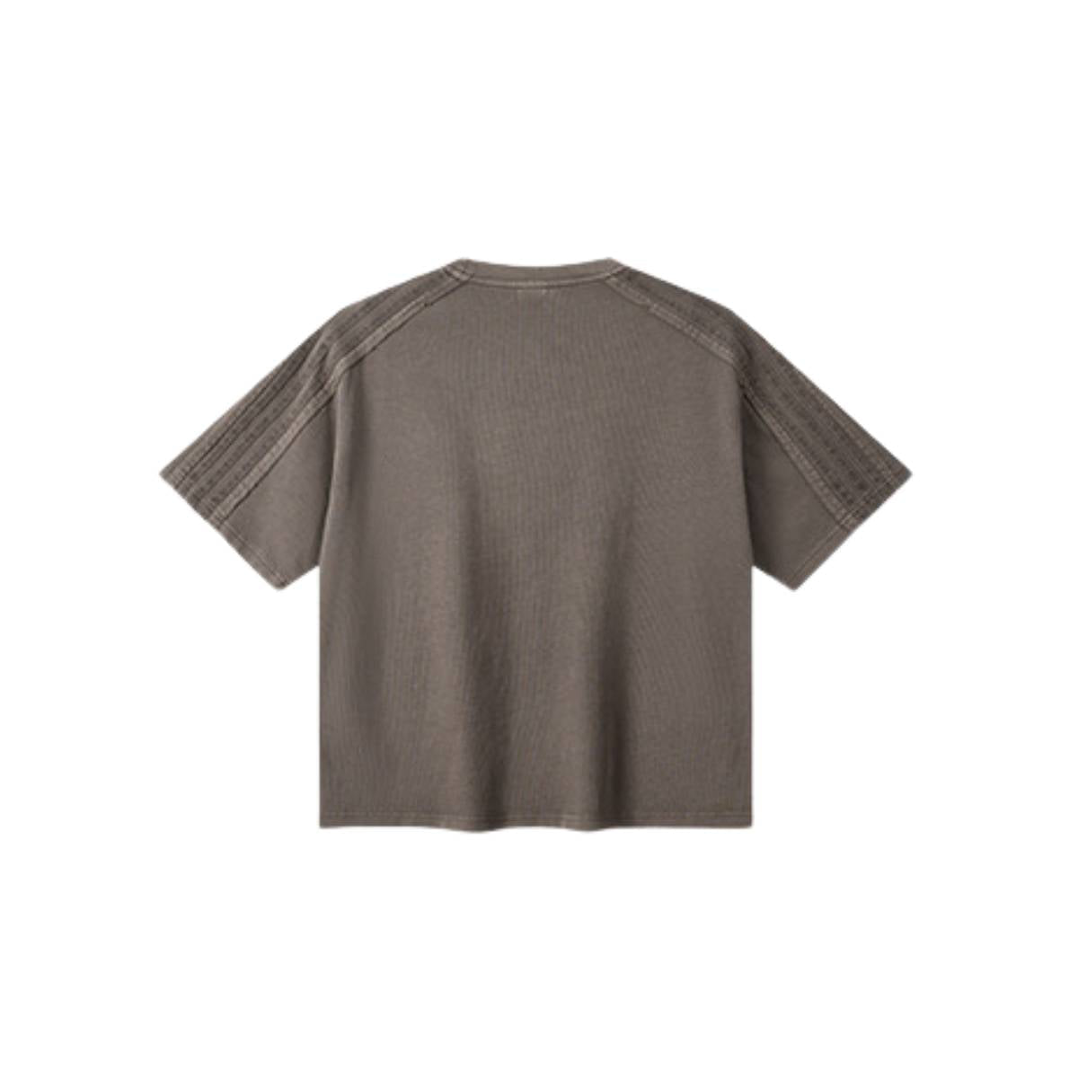 Heavyweight Vintage Fade Raw Edge Boxy Tee