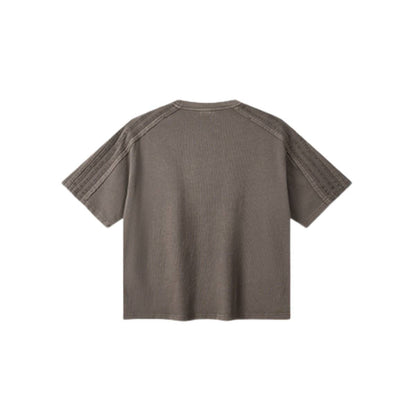Heavyweight Vintage Fade Raw Edge Boxy Tee