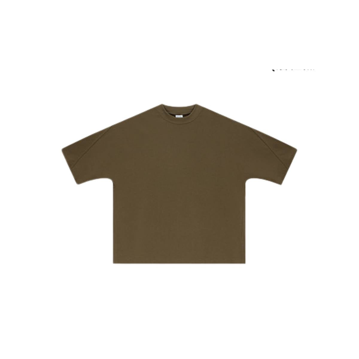 Boxy Fit Premium Cotton Drop Shoulder Batwing Sleeve T-Shirt
