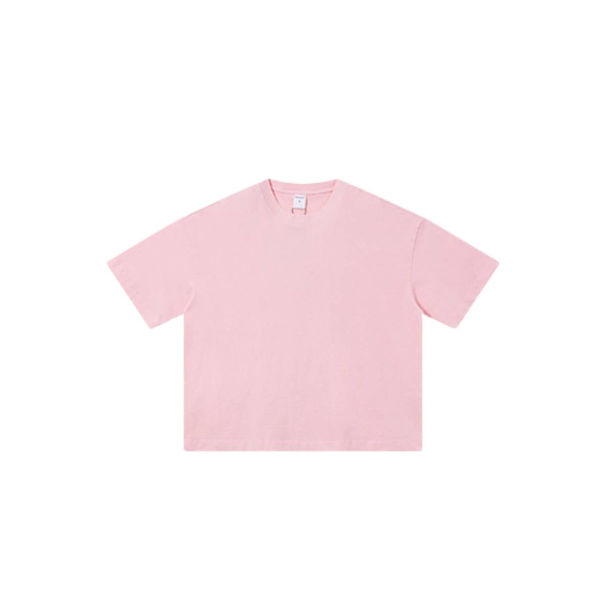 Distressed Fade Drop Shoulder Oversized Cotton T-Shirt