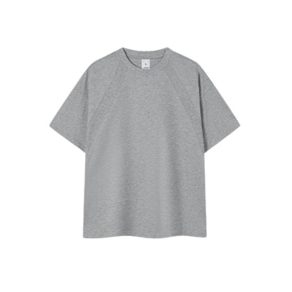 3D Panel Cotton Oversized T-Shirt