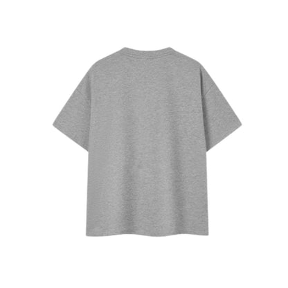 3D Panel Cotton Oversized T-Shirt