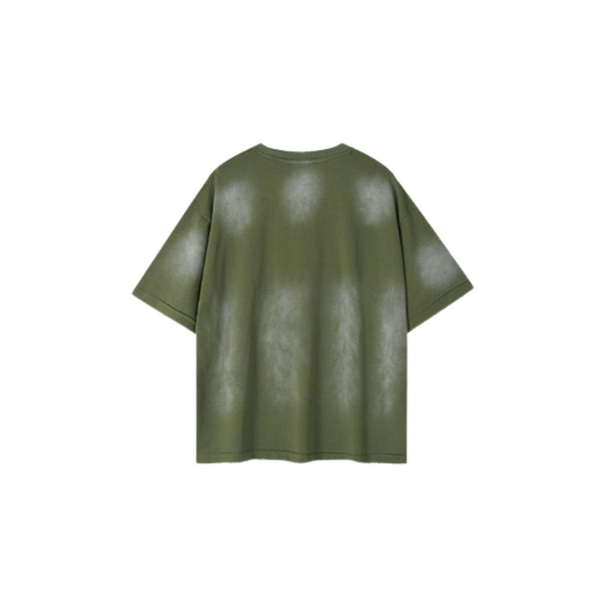 Vintage  Spray Dyed Raw Edge Oversized T-Shirt