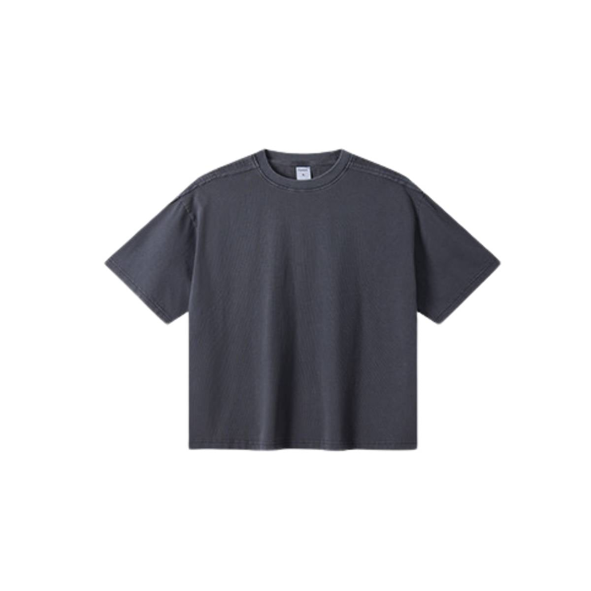 Heavyweight Vintage Fade Raw Edge Boxy Tee