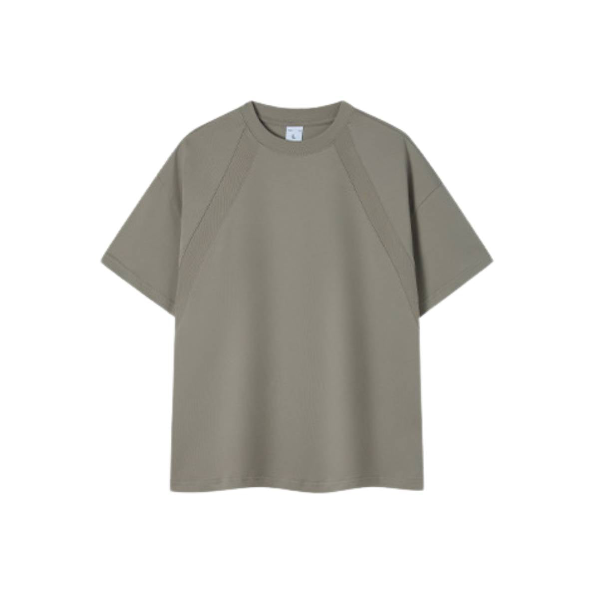 3D Panel Cotton Oversized T-Shirt