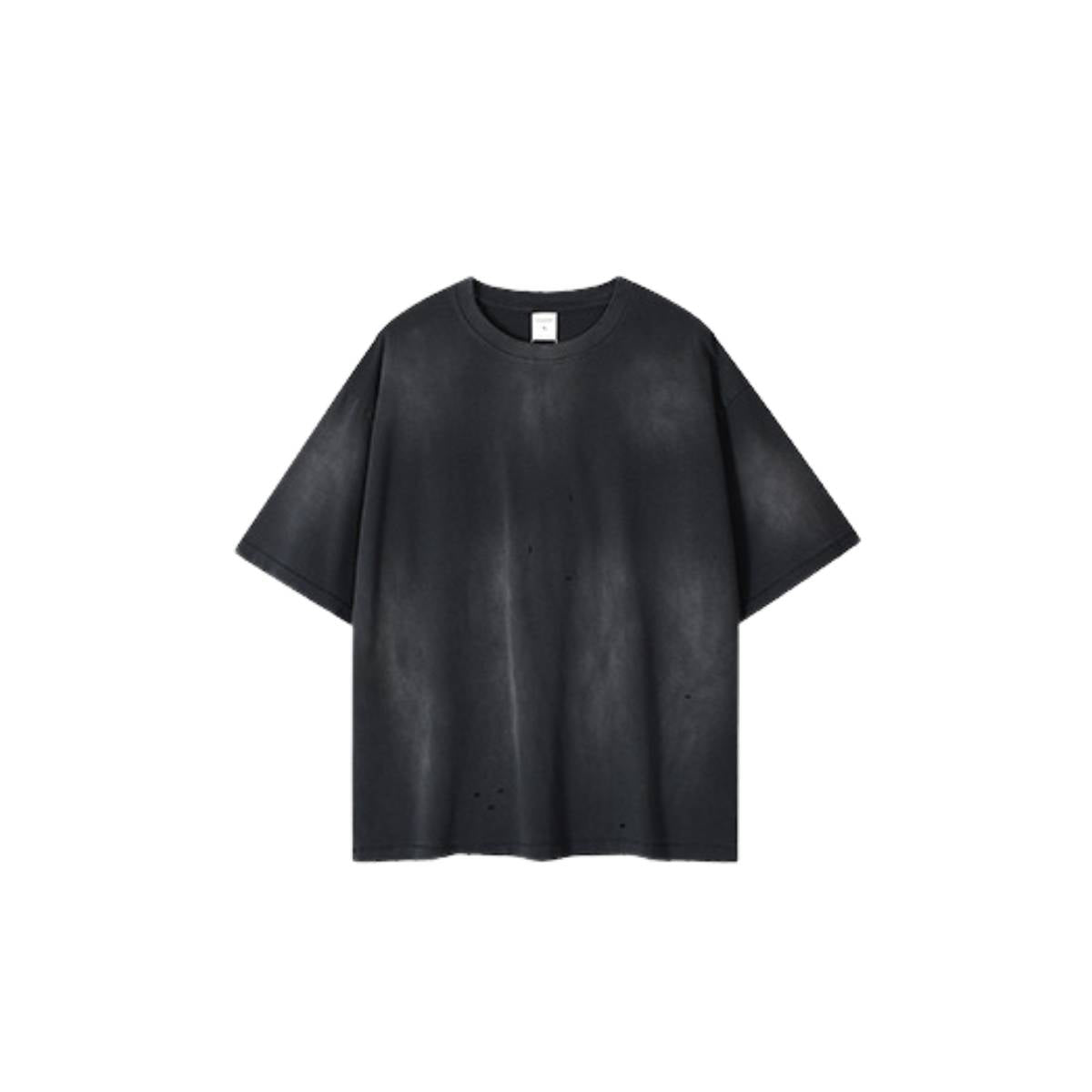 Vintage  Spray Dyed Raw Edge Oversized T-Shirt