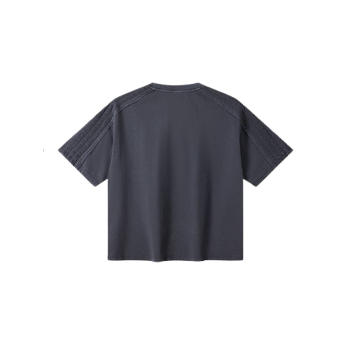 Heavyweight Vintage Fade Raw Edge Boxy Tee