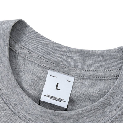 3D Panel Cotton Oversized T-Shirt