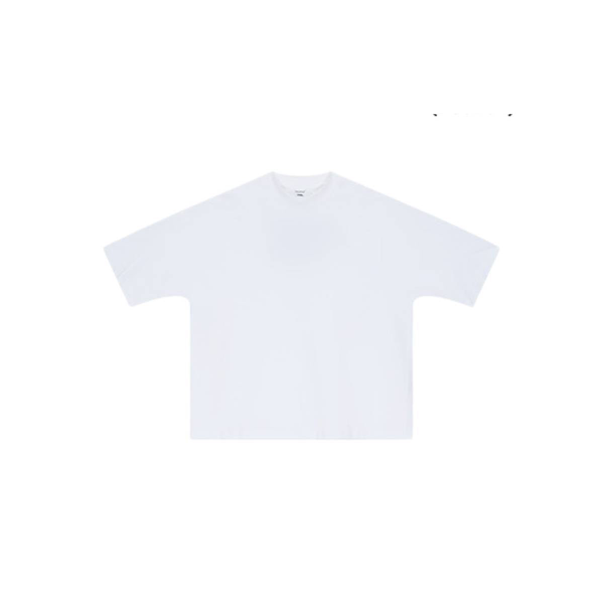 Boxy Fit Premium Cotton Drop Shoulder Batwing Sleeve T-Shirt
