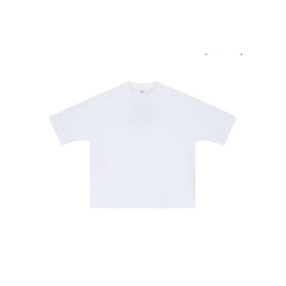 Boxy Fit Premium Cotton Drop Shoulder Batwing Sleeve T-Shirt