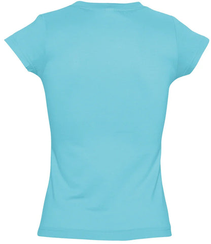 Only Wolf Ladies Moon V Neck T-Shirt