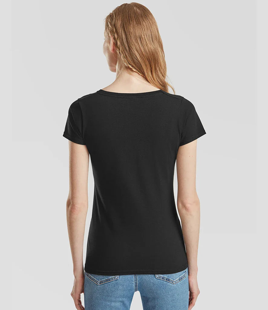 Only Wolf Lady Fit Value V Neck T-Shirt