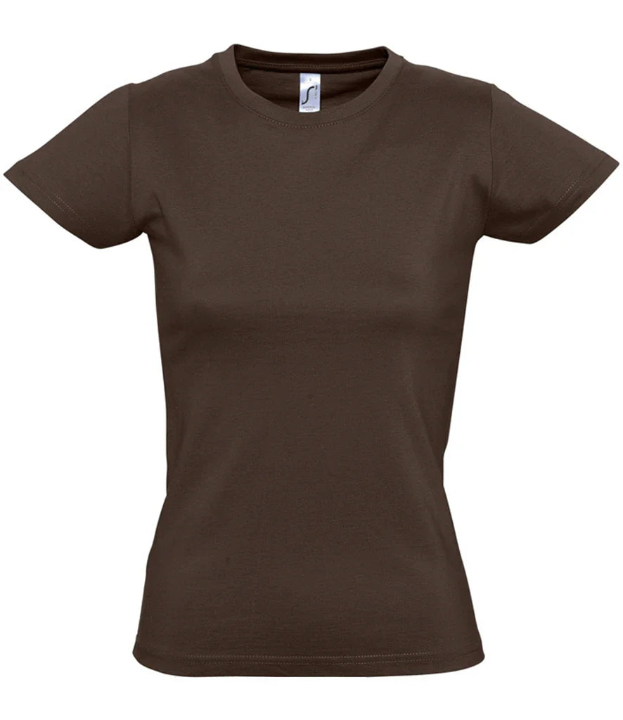 Only Wolf Ladies Imperial Heavy T-Shirt