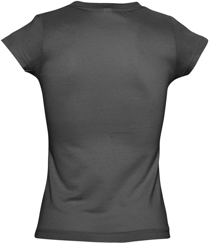 Only Wolf Ladies Moon V Neck T-Shirt
