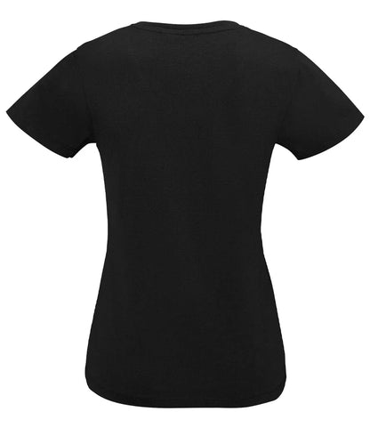 Only Wolf Ladies Imperial V Neck T-Shirt