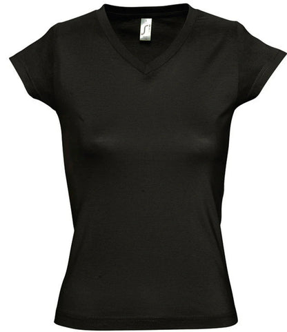 Only Wolf Ladies Moon V Neck T-Shirt