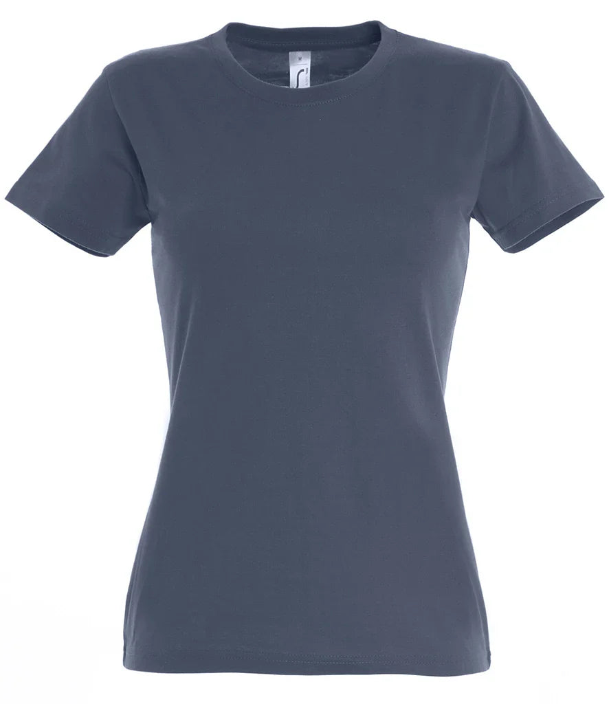 Only Wolf Ladies Imperial Heavy T-Shirt