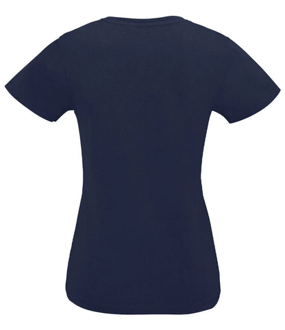 Only Wolf Ladies Imperial V Neck T-Shirt