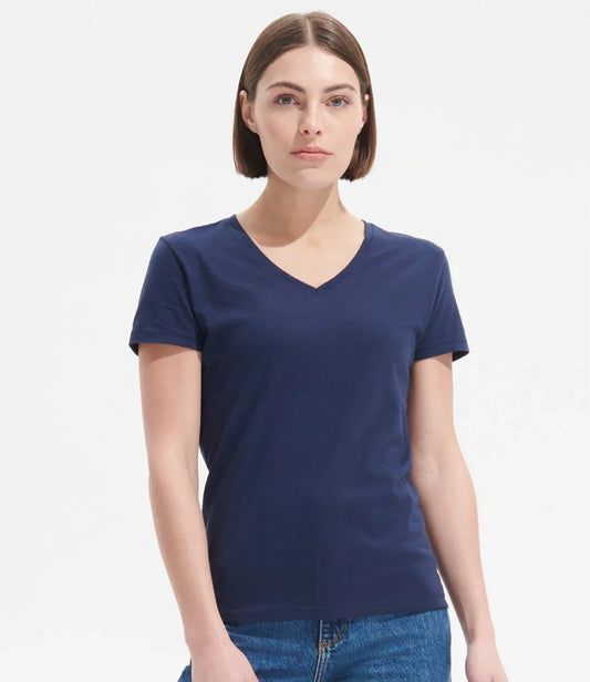 Only Wolf Ladies Imperial V Neck T-Shirt