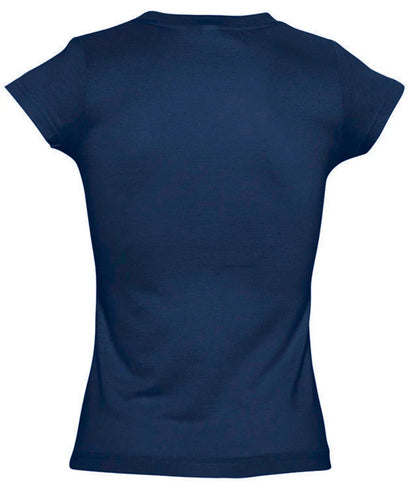 Only Wolf Ladies Moon V Neck T-Shirt