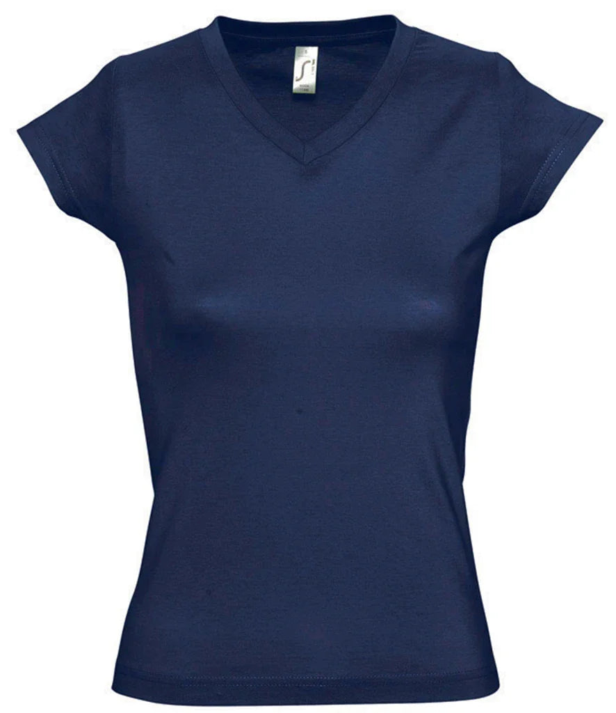 Only Wolf Ladies Moon V Neck T-Shirt