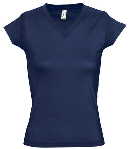 Only Wolf Ladies Moon V Neck T-Shirt