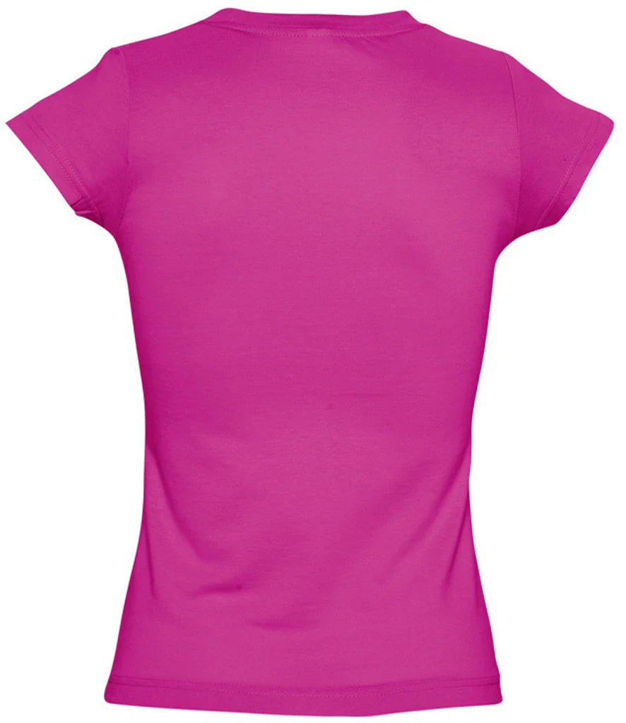 Only Wolf Ladies Moon V Neck T-Shirt