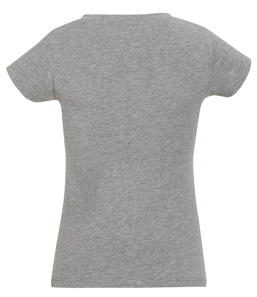 Only Wolf Ladies Moon V Neck T-Shirt
