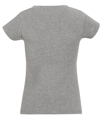 Only Wolf Ladies Moon V Neck T-Shirt