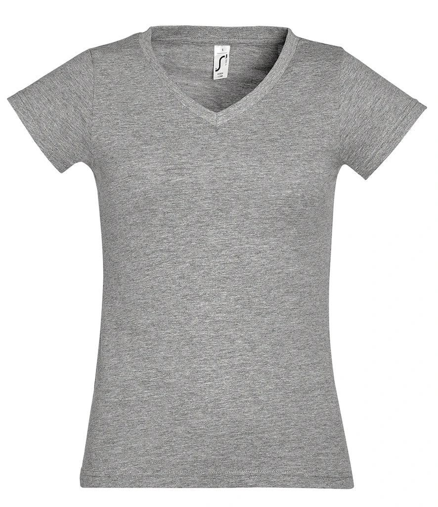 Only Wolf Ladies Moon V Neck T-Shirt