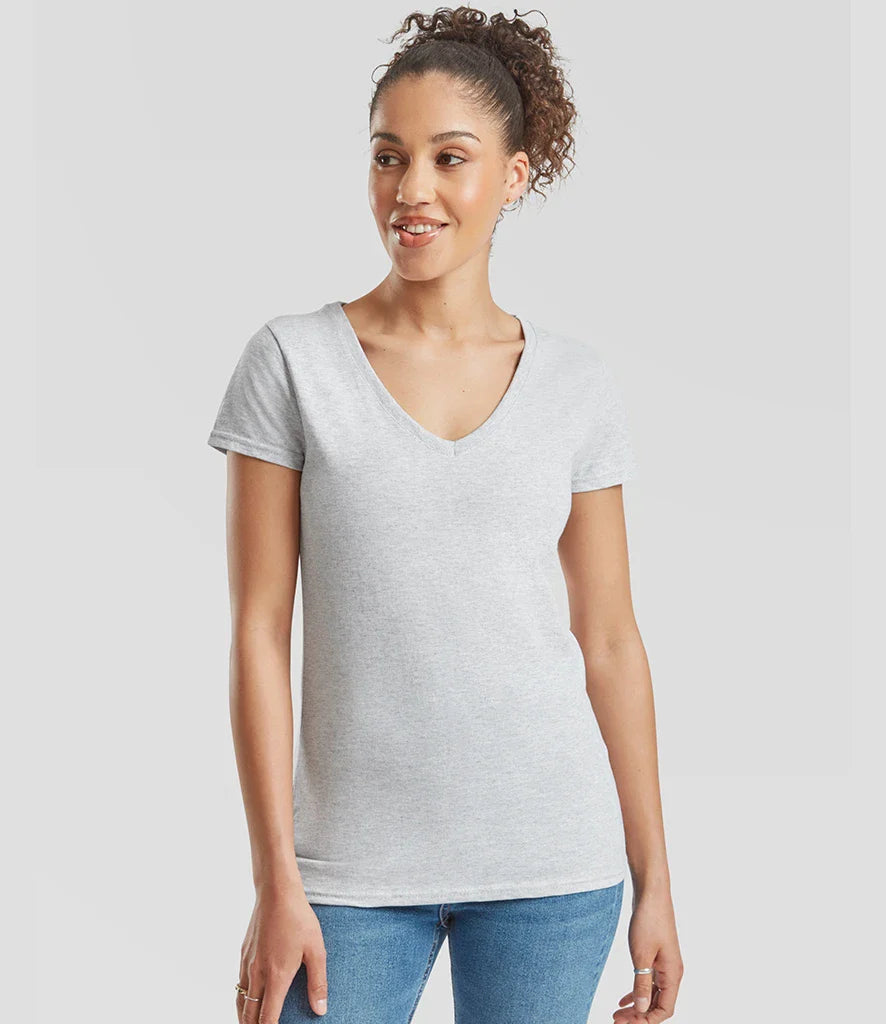 Only Wolf Lady Fit Value V Neck T-Shirt