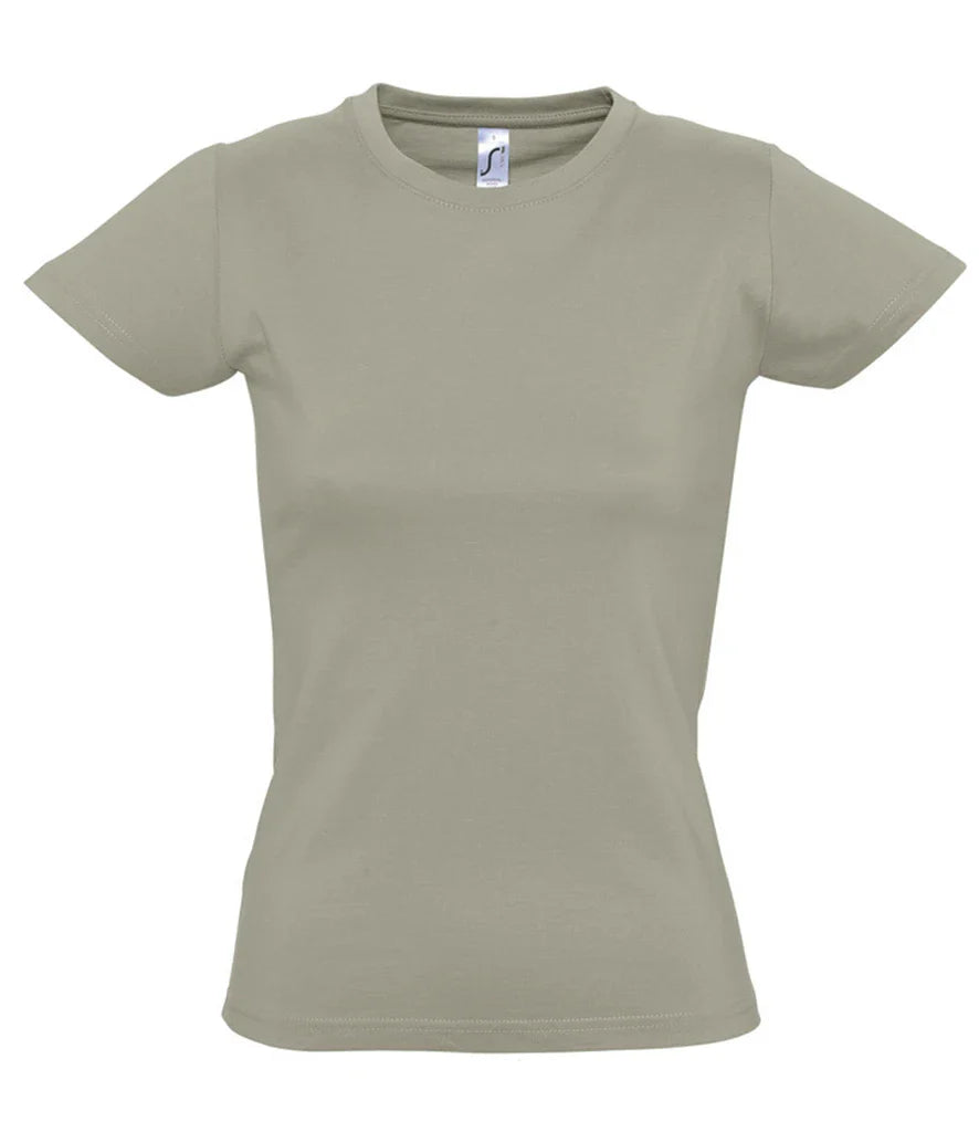 Only Wolf Ladies Imperial Heavy T-Shirt