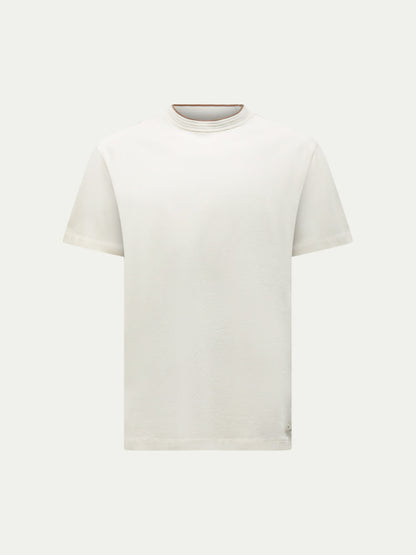 Rocco Box Fit T-Shirt in Egret